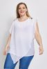 Immagine di PLUS SIZE CHIFFON TOP WITH PEARLS